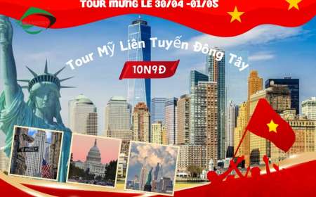 Du Lịch Mỹ Liên Tuyến Đông - Tây 10 Ngày 9 Đêm Dịp Lễ 30/4